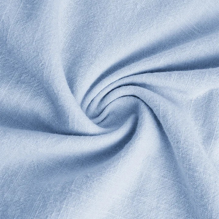 Men's Casual 100% Cotton Long-Sleeve Shirt