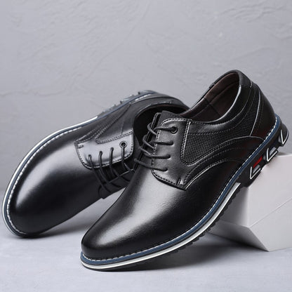 Men's Orthopedic Comfortable Leather Walking Office Shoes